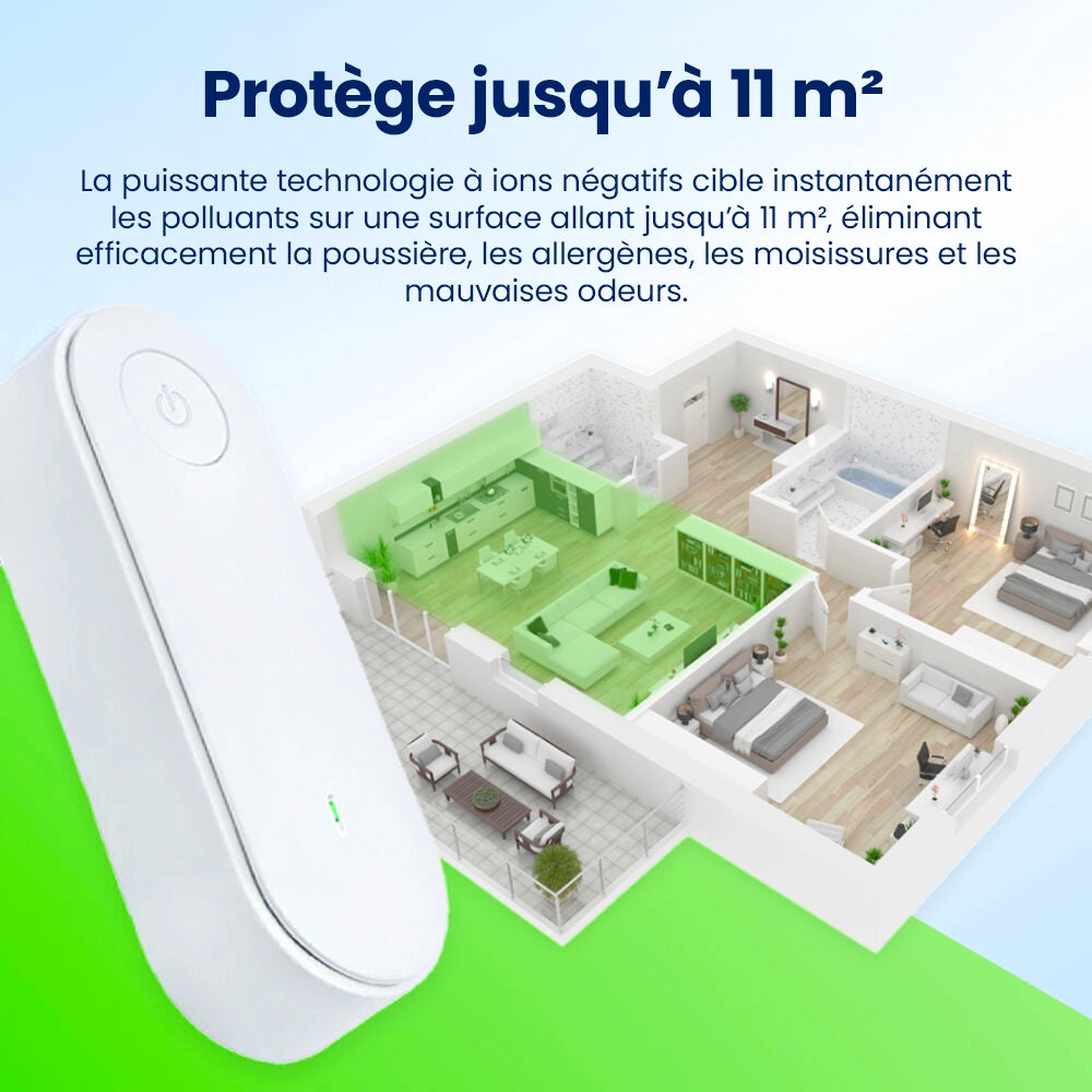 Purificateur d'air ionique⎟Mavvix Air