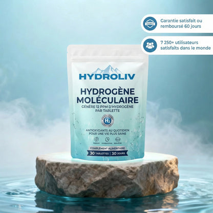 HYDROLIV⎟Tablettes d’eau hydrogénée