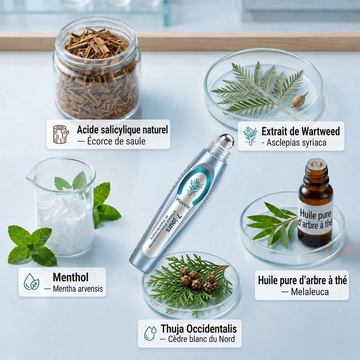 Stylo anti-imperfections avancé