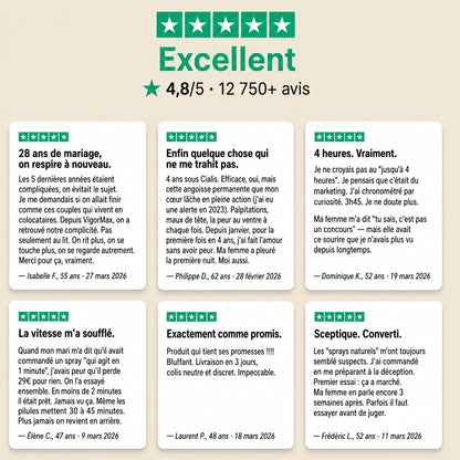 VigorMax — Dur en 60 Secondes. Elle ne vous reconnaîtra plus.